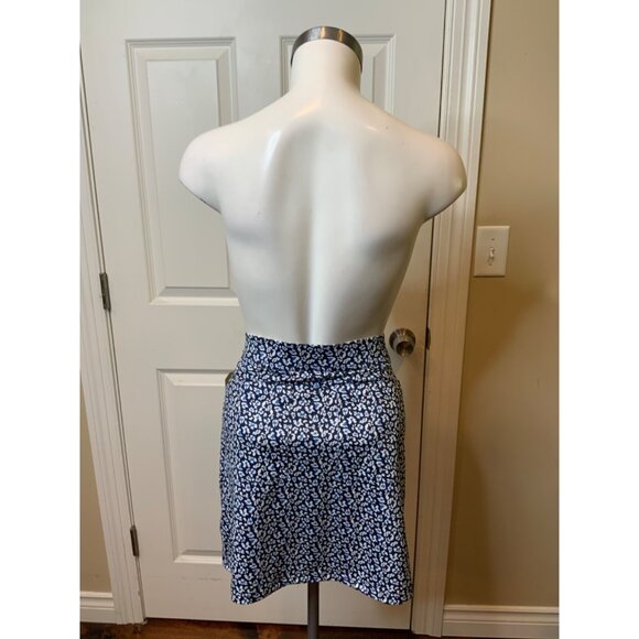 Belyn Key Navy Blue & White Animal Print Golf Skort, Size S, NWT! $108 - Picture 5 of 7